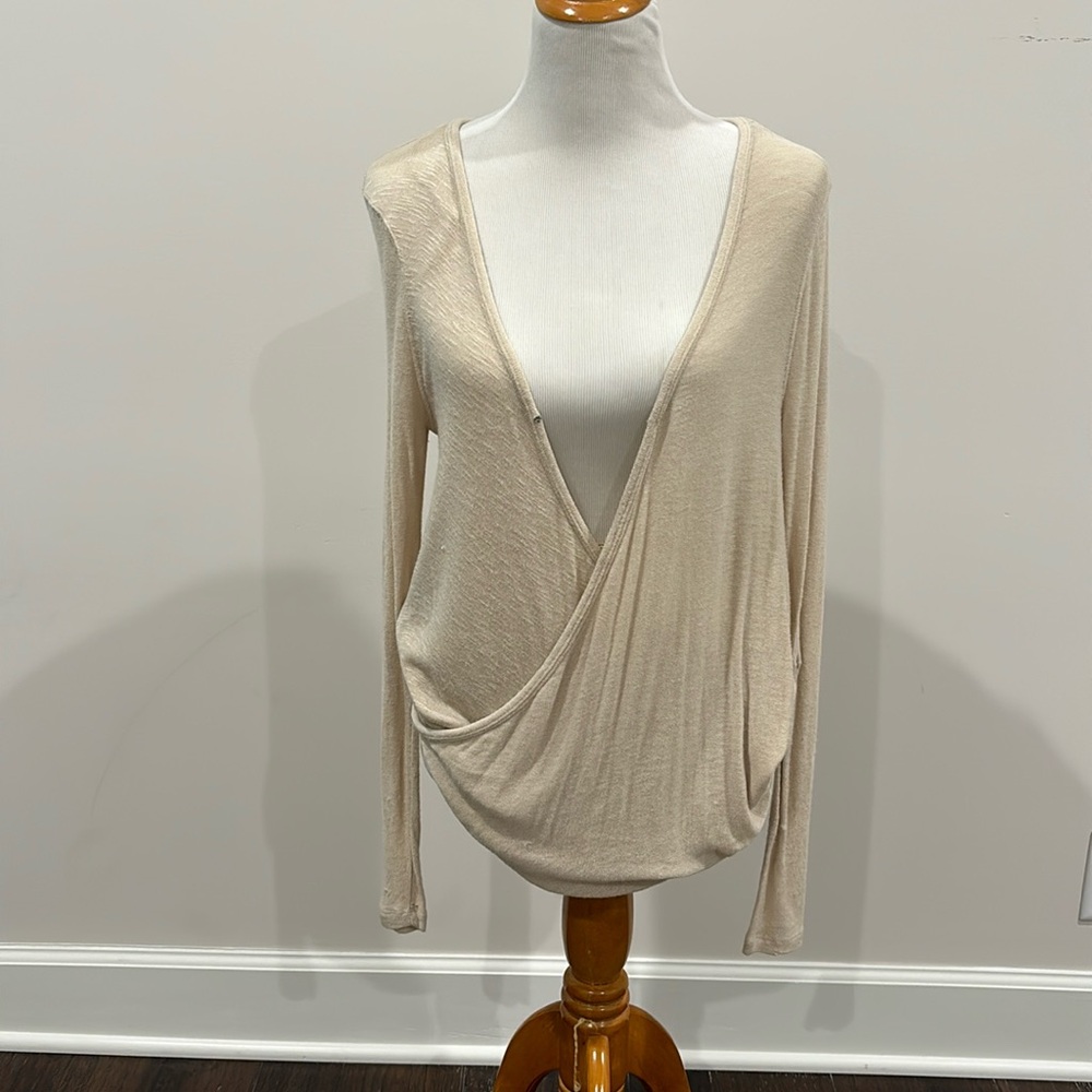 We the Free surplice sweater